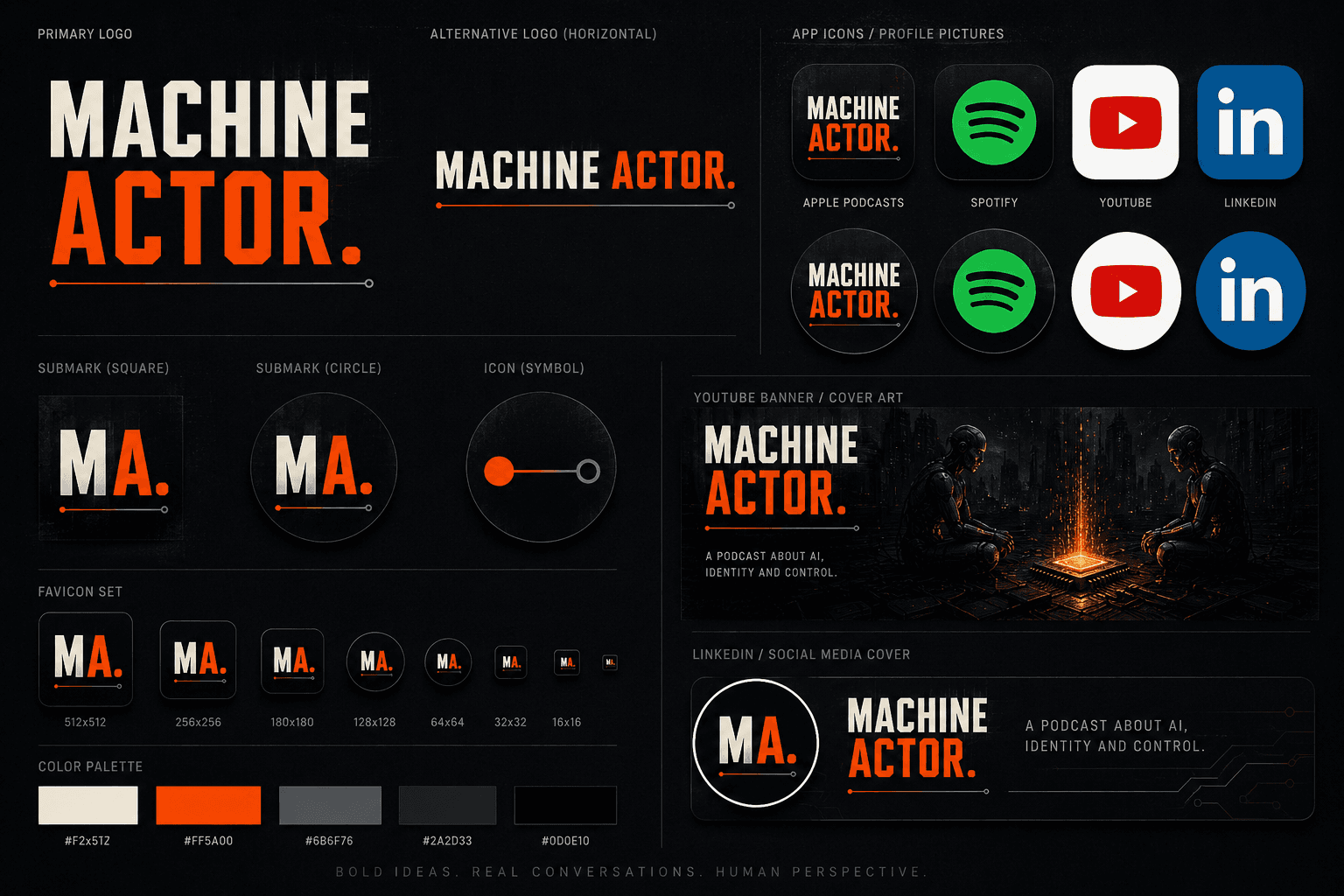 MACHINE ACTOR. podcast logo